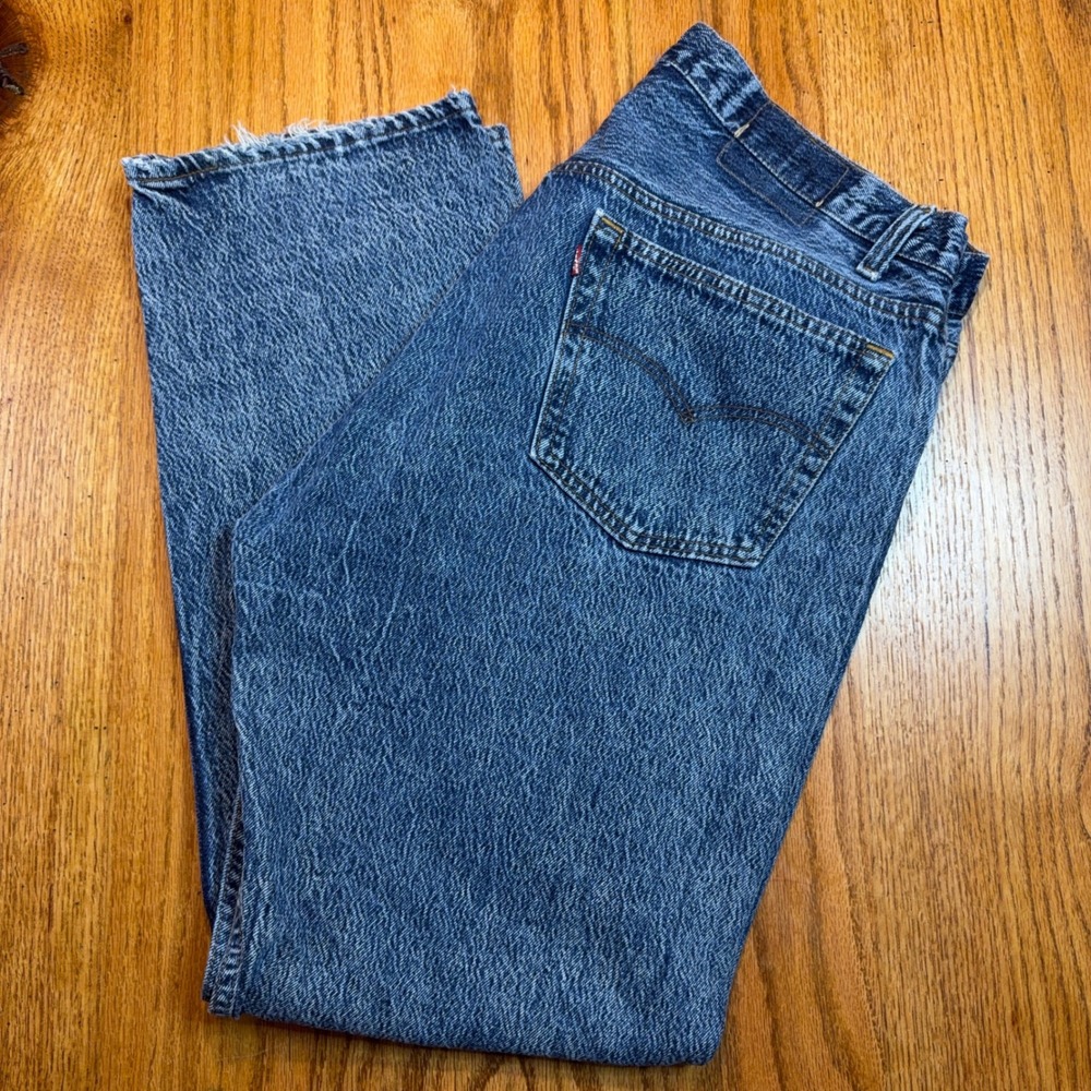 Levi's 501 Jeans Mens 38x30 Blue Straight Vintage Made in USA Button Fly 80s 90s